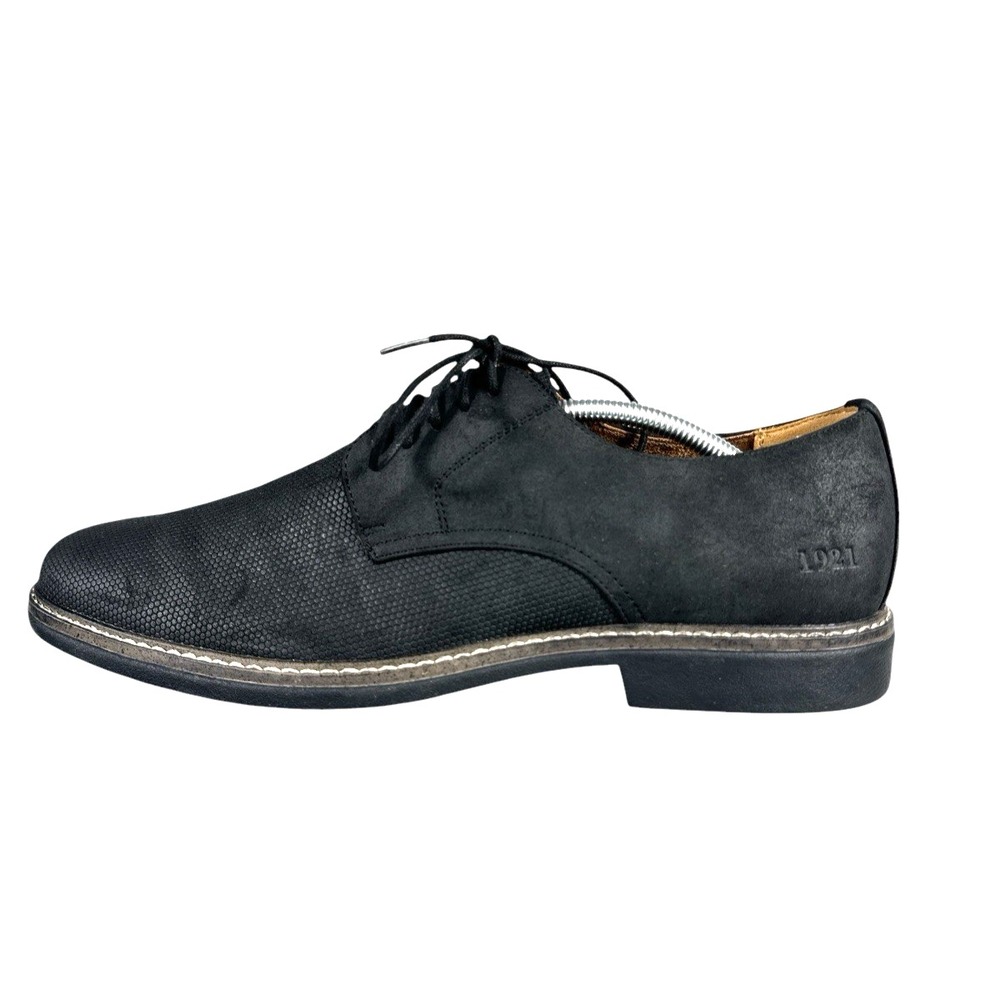 Freeman Milton Men's Black Derby Dress Shoes – Foam Insole, Size 11M‎